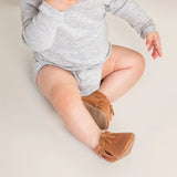 Pretty Brave - Moc Baby Shoes - Natural