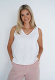 Humidity - Classic Cami - White - HS21413