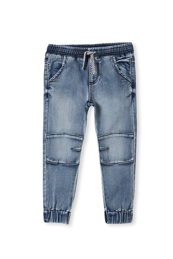 Knit - Milky Denim Wrapped Jogger – Cootamundra Jeans