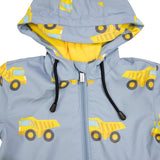 Korango - Truck Fleece Lined Rain Suit - Dusty Blue