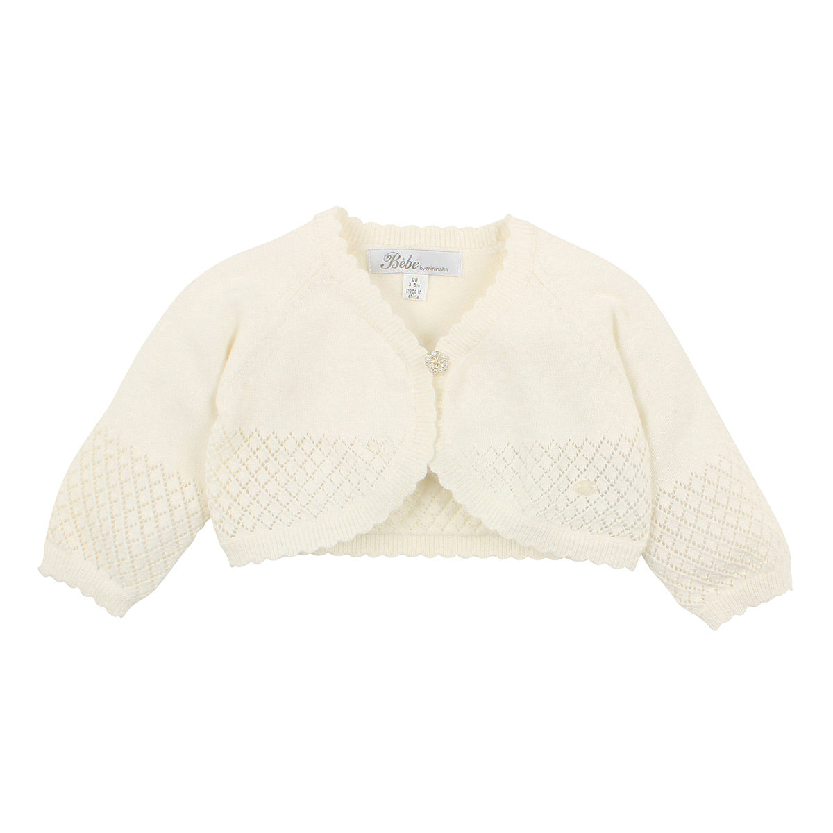 Baby girl white on sale cardigan