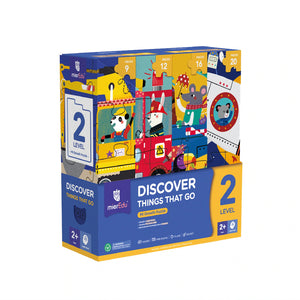 Mier Edu - Discover Things That Go Puzzle