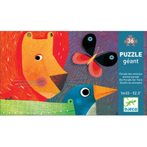 Djeco Puzzle - Animal Parade - 36 Pieces