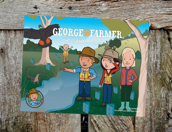 George The Farmer Book - The Island of Big Ideas